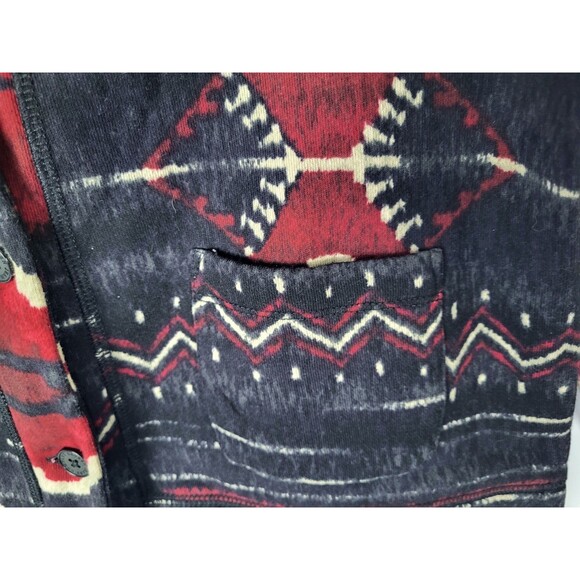 Lauren Jeans Co Ralph Lauren Aztec Southwestern Blazer Jacket Womens XL - Picture 4 of 5
